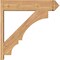 Ekena Millwork Balboa Smooth Arts and Crafts Outlooker, Western Red Cedar, 7 1/2"W x 32"D x 32"H OUT08X32X32BOA03SWR - alternate 4